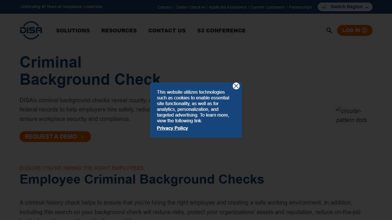 Criminal Background Checks for Safer, Smarter Hiring | DISA